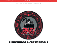 Tablet Screenshot of crazypeopleshop.com